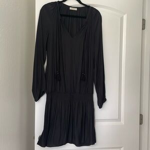 Ramy Brook black hipster dress
